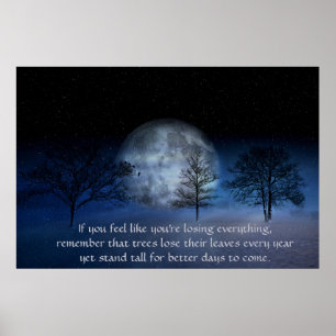 Om du känner att du förlorar - inspirationsoffert poster