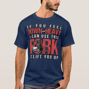Om du känner dig nere och kraftig kan jag Använda T Shirt