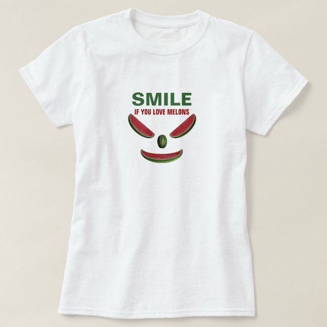 Om du Kärlek Melons Tee (Design framsida)