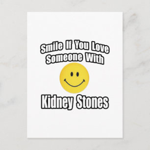Om du Kärlekar nån med njurstenar Vykort