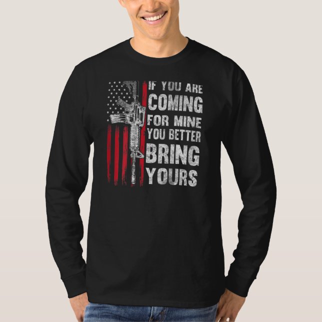 Om du kommer för min ska du ta med dig din t shirt (Framsida)