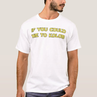 Om du kunde hasta till Kolob Tee Shirt