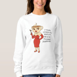 Om du letar efter positivitet, prova kaffe utan ko t shirt