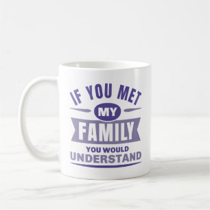 Om du mötte min familj skulle du förstå kaffemugg