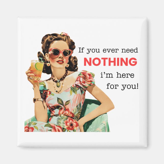 Om du någonsin behöver nåt magnet (Framsidan)