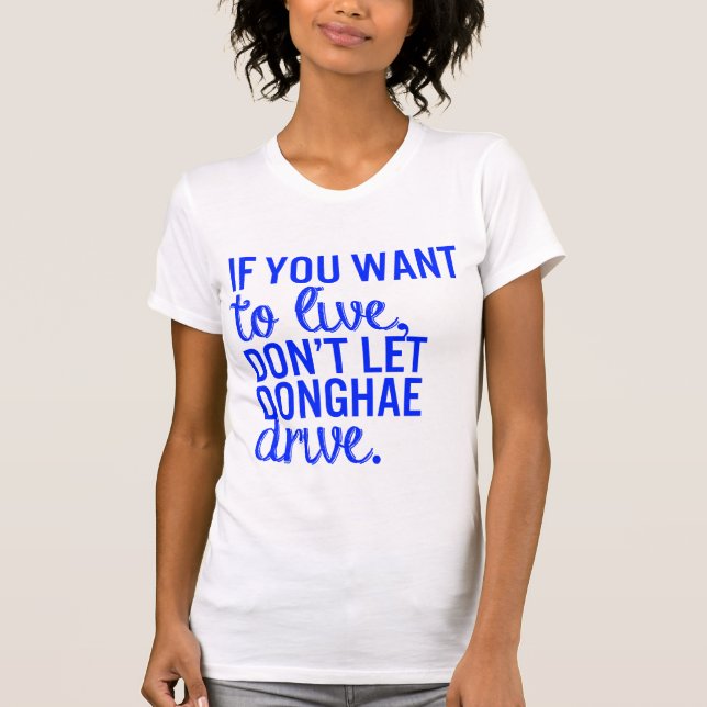 Om du önskar att bo…, - Toppen yngre utslagsplats Tee Shirt (Framsida)