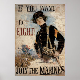 Om du önskar att slåss, gå med flottorna poster