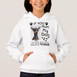 Om du Ontr min Hund kan jag göra din död Hund Tass T Shirt
