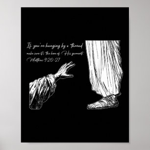 Om du rör vid en tråd, se till att det är H Poster