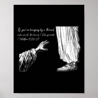 Om du rör vid en tråd, se till att det är H Poster
