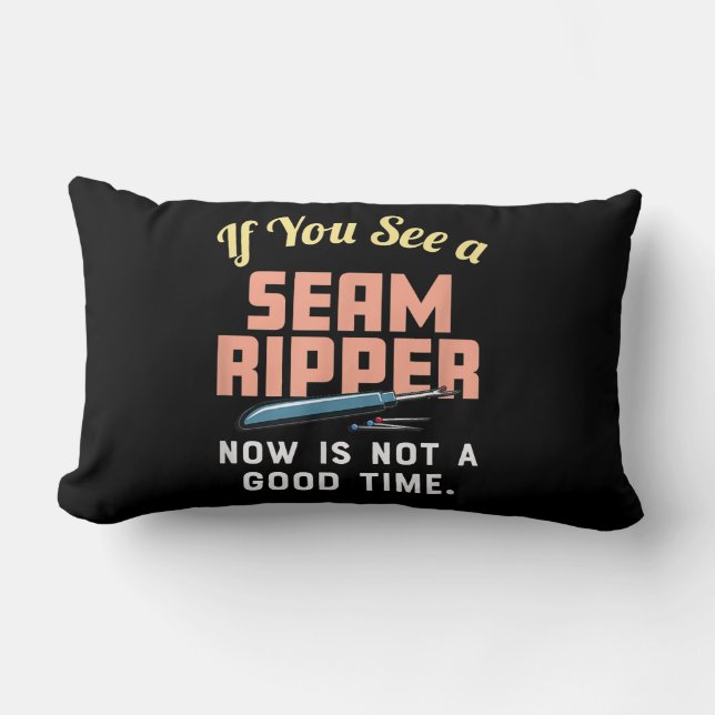 Om du ser en ångrippare nu är det inte en Bra Lumbarkudde (Framsida)