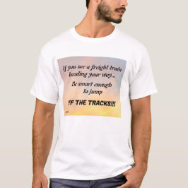 OM DU SER EN FRAMTID TÅG T SHIRT