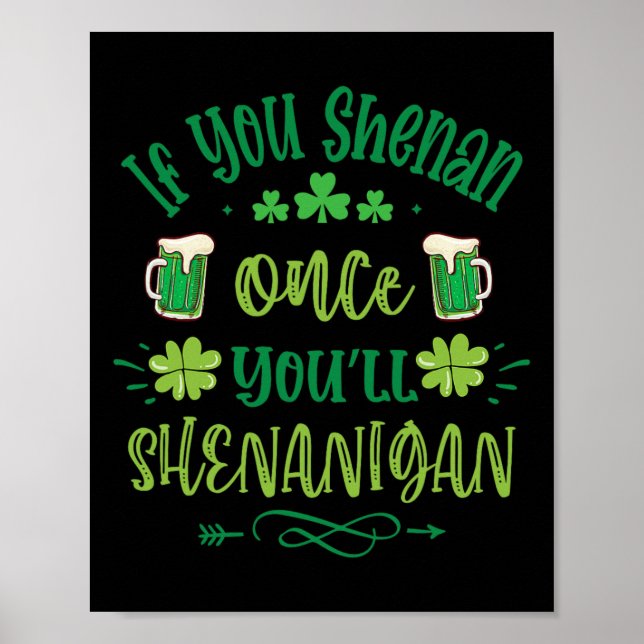 Om Du Shenan En Gång Shenanigans 1  Poster (Framsidan)