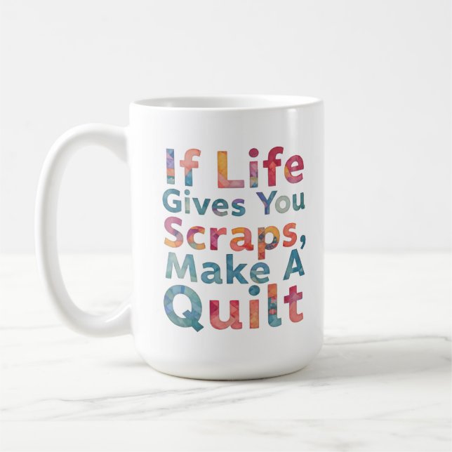 Om du skrapar på Livet Ge, så gör en kvarn rolig s Kaffemugg (Vänster)