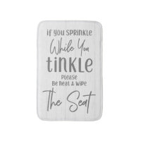 Om du sprinkle Funny Farmhouse White Wood