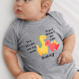 Om du tänka är Cute, så får du träffa min morbror T Shirt