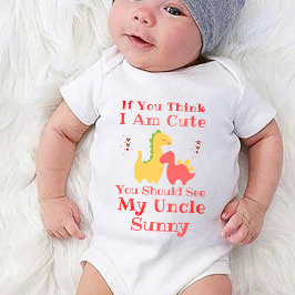 Om du tänka är Cute, så får du träffa min morbror T Shirt
