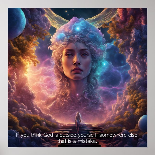 Om du tänka... poster (Framsidan)