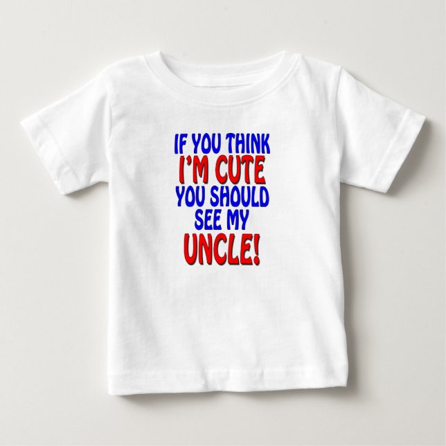 Om du tänker den gulliga I-förmiddagen, bör du se T-shirt (Framsida)
