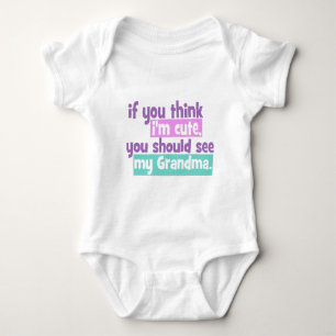 Om du tänkor honom söt - mormor t shirt