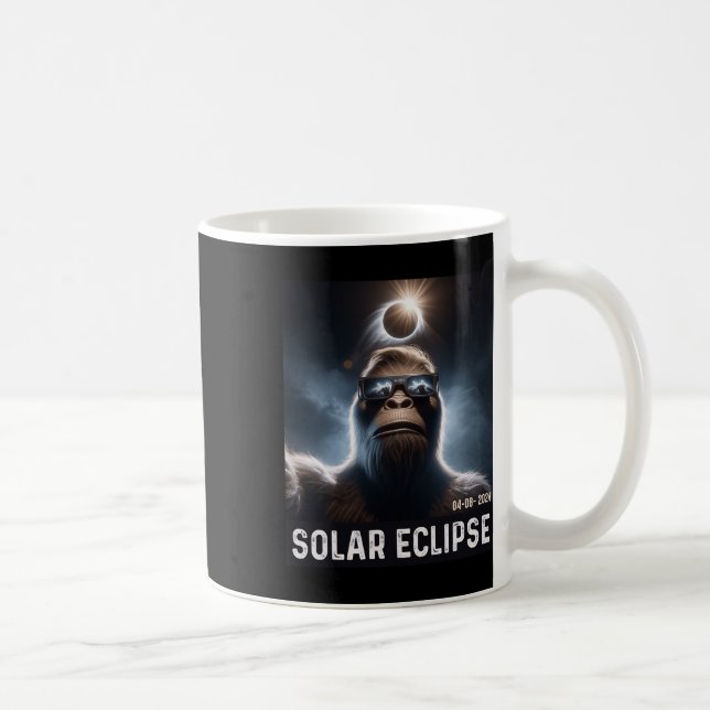 Om du tar en självhäst med Solar 2024 Eclipse Glas Kaffemugg (Höger)