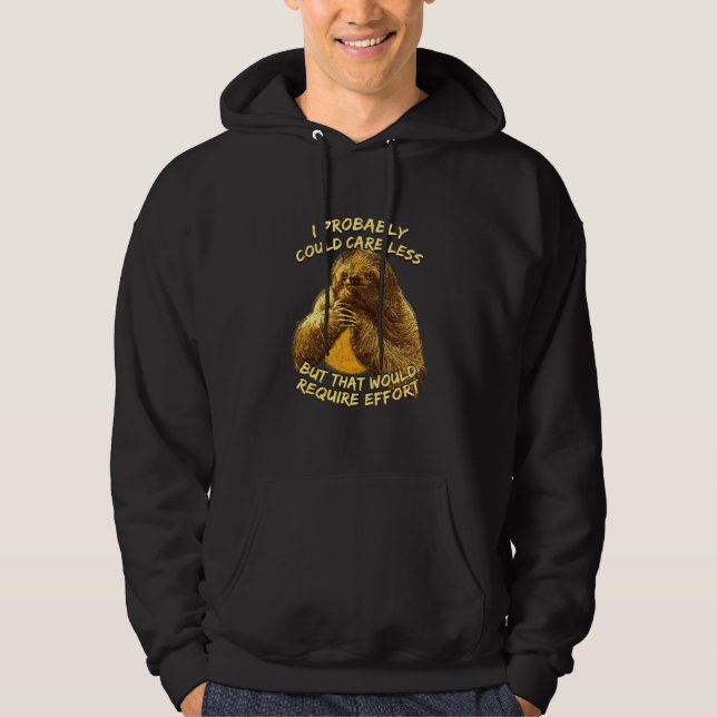 Om du tar mindre tid skulle det krävas insatser fö hoodie (Framsida)