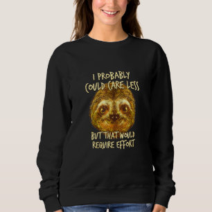Om du tar mindre tid skulle det krävas insatser fö t shirt