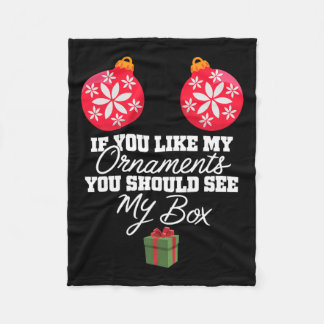 Om du tycker om mina prydnadsföremål ska du se min fleecefilt