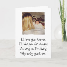 Om du väljer att berätta för honom (adoptionard) kort