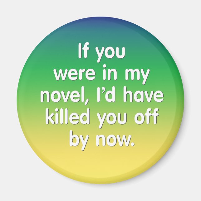 Om du var i min roman magnet (Framsidan)