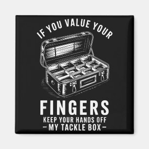 Om Du Värdesätter Dina Fingrar Rolig Fiske Tackla  Magnet