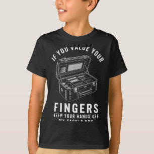 Om Du Värdesätter Dina Fingrar Rolig Fiske Tackla T Shirt