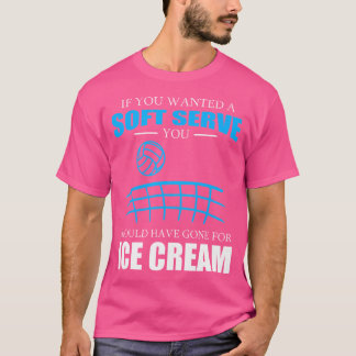 Om du vill ha en mjuk , fin Volleyball T Shirt