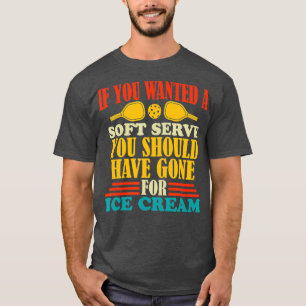 Om du vill ha en mjuk Pickleball-sport T Shirt