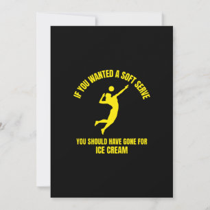 Om du vill ha en mjuk  så roar du dig med volleyba tack kort