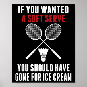 Om du vill ha en mjuk ska du ta Dminton Mamma Poster
