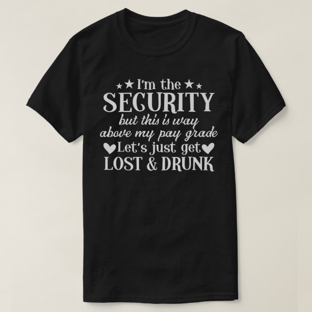 Om du vill kan du bara få Borttappad och runk Girl T Shirt (Design framsida)