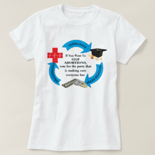 Om du vill stoppa ABORTIONER............. T-S T Shirt