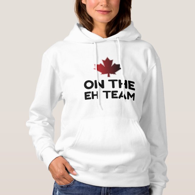 Om Eh-teamet Kanadas finess T Shirt (Framsida)