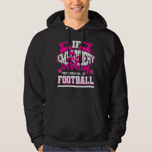 Om Embroidery var lätt skulle de kalla det för fot Hoodie