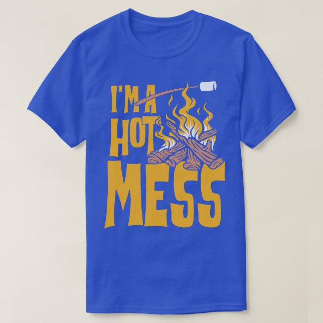 Om en hett är  t shirt (Design framsida)