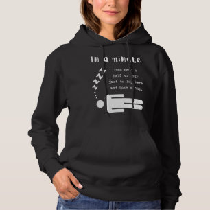 Om en minut behöver imma ta en halvtimme t shirt