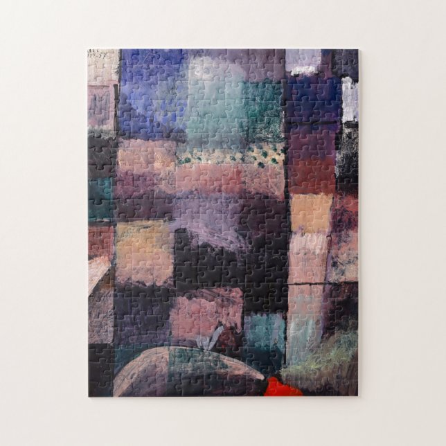 Om en motif från Hammamet av Paul Klee Pussel (Vertikal)