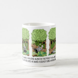 Om en träd faller på en mimma ... kaffemugg