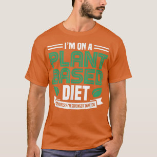 om en växtsort baserad på en veganväxt med drivkra t shirt
