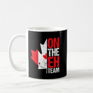 om European Team Canada Day Maple Löv Canadian Fla Kaffemugg