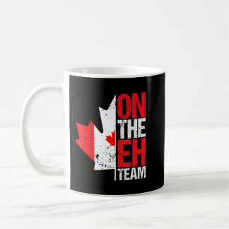 om European Team Canada Day Maple Löv Canadian Fla Kaffemugg