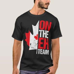 om European Team Canada Day Maple Löv Canadian Fla T Shirt