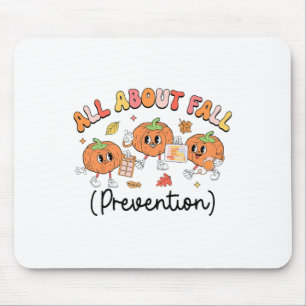 Om Fall Prevention - Snedp OT Pumpkin Hösten Musmatta