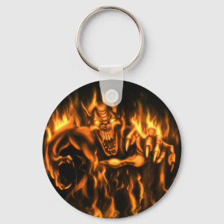 Om Fire Keychain/Schlüsselanhänger Nyckelring